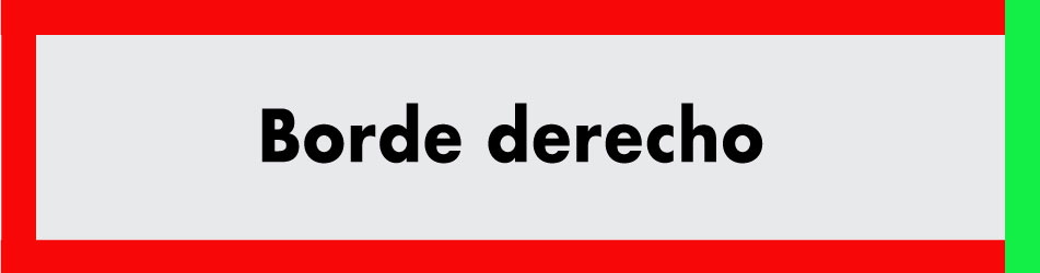 Borde derecho